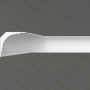 Потолочный гипсовый карниз гладкий Artpole SKT399