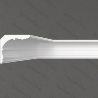 Потолочный гипсовый карниз гладкий Artpole SKT402