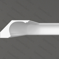 Потолочный гипсовый карниз гладкий Artpole SKT407