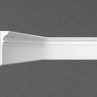 Потолочный гипсовый карниз гладкий Artpole SKT479