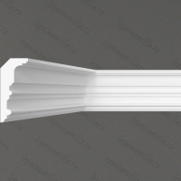 Потолочный гипсовый карниз гладкий Artpole SKT480