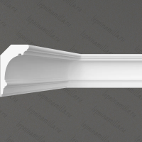 Потолочный гипсовый карниз гладкий Artpole SKT490