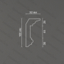 Потолочный гипсовый карниз Artpole S6K2