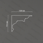 Потолочный гипсовый карниз Artpole SKT109