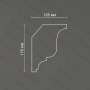 Потолочный гипсовый карниз Artpole SKT119