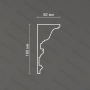 Потолочный гипсовый карниз Artpole SKT134