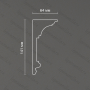 Потолочный гипсовый карниз Artpole SKT160