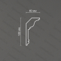 Потолочный гипсовый карниз Artpole SKT162
