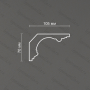 Потолочный гипсовый карниз Artpole SKT166
