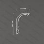 Потолочный гипсовый карниз Artpole SKT176