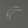 Потолочный гипсовый карниз Artpole SKT76
