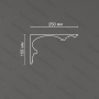Потолочный гипсовый карниз Artpole SKT78
