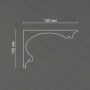 Потолочный гипсовый карниз Artpole SKT84