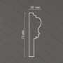 Гипсовый молдинг Artpole SMG57