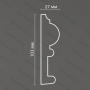 Гипсовый молдинг Artpole SMG93