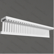 Потолочный карниз из гипса Artpole SK199V (вентиляционный)