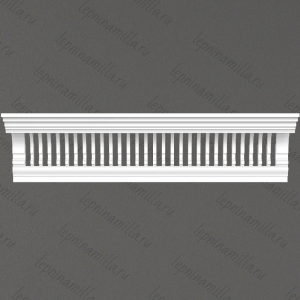 Потолочный карниз из гипса Artpole SK210V (вентиляционный)
