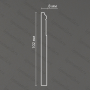 Напольный гипсовый плинтус Artpole SPL3