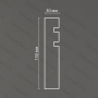 Напольный гипсовый плинтус Artpole SPL5