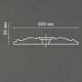 Потолочная гипсовая розетка Artpole SRT11