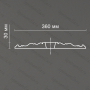 Потолочная гипсовая розетка Artpole SRT6