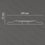 Потолочная гипсовая розетка Artpole SR18