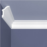 Карниз гладкий из пенополистирола С9/60 60x40 Bello Deco