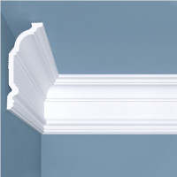 Карниз гладкий из XPS Polymer К21 120-50 Bello Deco