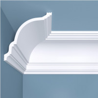 Карниз гладкий из XPS Polymer К22 120-120 Bello Deco