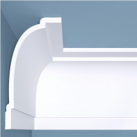 Карниз гладкий из XPS Polymer К19 200-100 Bello Deco