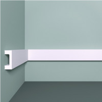 Молдинг-рейка гладкий из XPS Polymer М18 40-15/3 Bello Deco