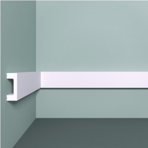 Молдинг-рейка гладкий из XPS Polymer М18 40-15/3 Bello Deco