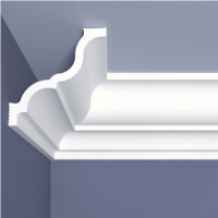 Карниз гладкий из пенополистирола С15/110 110x110 Bello Deco