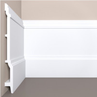 Напольный плинтус Bello Deco П17 250-23 из XPS Polymer