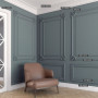 Молдинг гладкий из XPS Polymer М11 25-12 Bello Deco