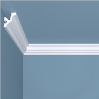 Карниз гладкий из XPS Polymer К11 35-30 Bello Deco