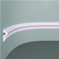 Молдинг гладкий гибкий из полиуретана М10 45-17 F Bello Deco