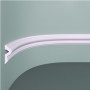 Молдинг гладкий гибкий из полиуретана М10 45-17 F Bello Deco