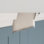 KX052 Карниз из экополимера Cosca 72х65x2000 - Плинтус потолочный под подсветку