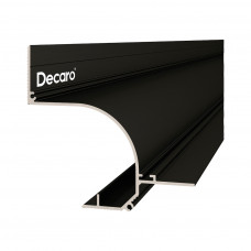 Потолочный теневой профиль Decaro D006A Black