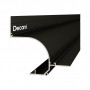 Потолочный теневой профиль Decaro D006A Black