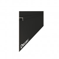 Скрытый плинтус Decaro Invisible i100A Black