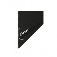 Универсальный регулируемый теневой профиль Decaro D004.2A Black Regulated