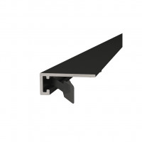 Микроплинтус Decaro M15A Black Brush