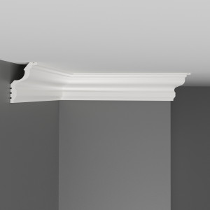 Плинтус потолочный гладкий окрашен DECOMASTER D148-115 ДМ (45*30*2000мм)