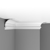 Плинтус потолочный гладкий DECOMASTER DP-40 (175*172*2400мм)