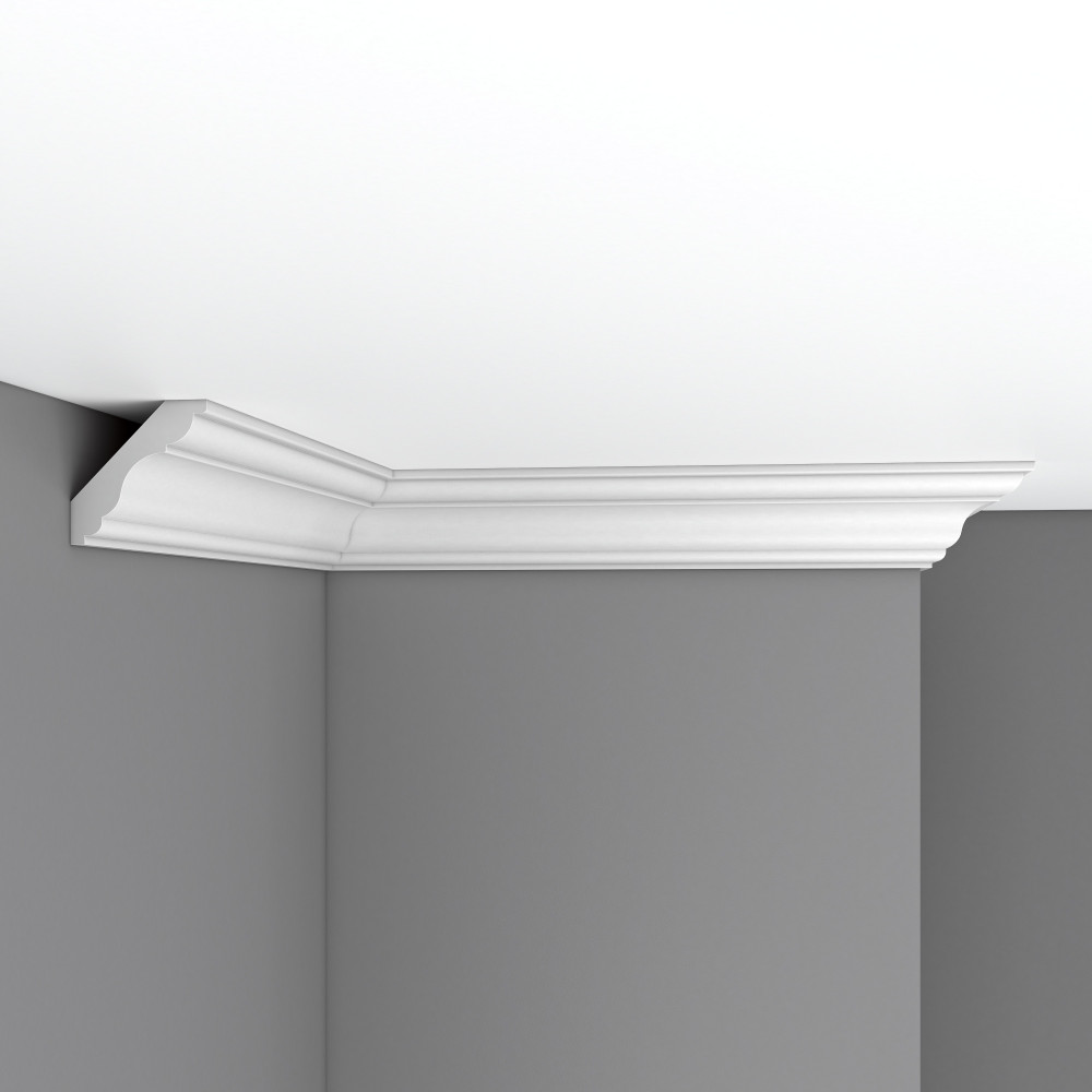 Плинтус потолочный гладкий DECOMASTER DP-337 (60*62*2400мм)