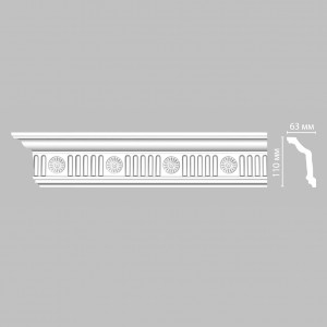 Плинтус потолочный с рисунком  DT-88152