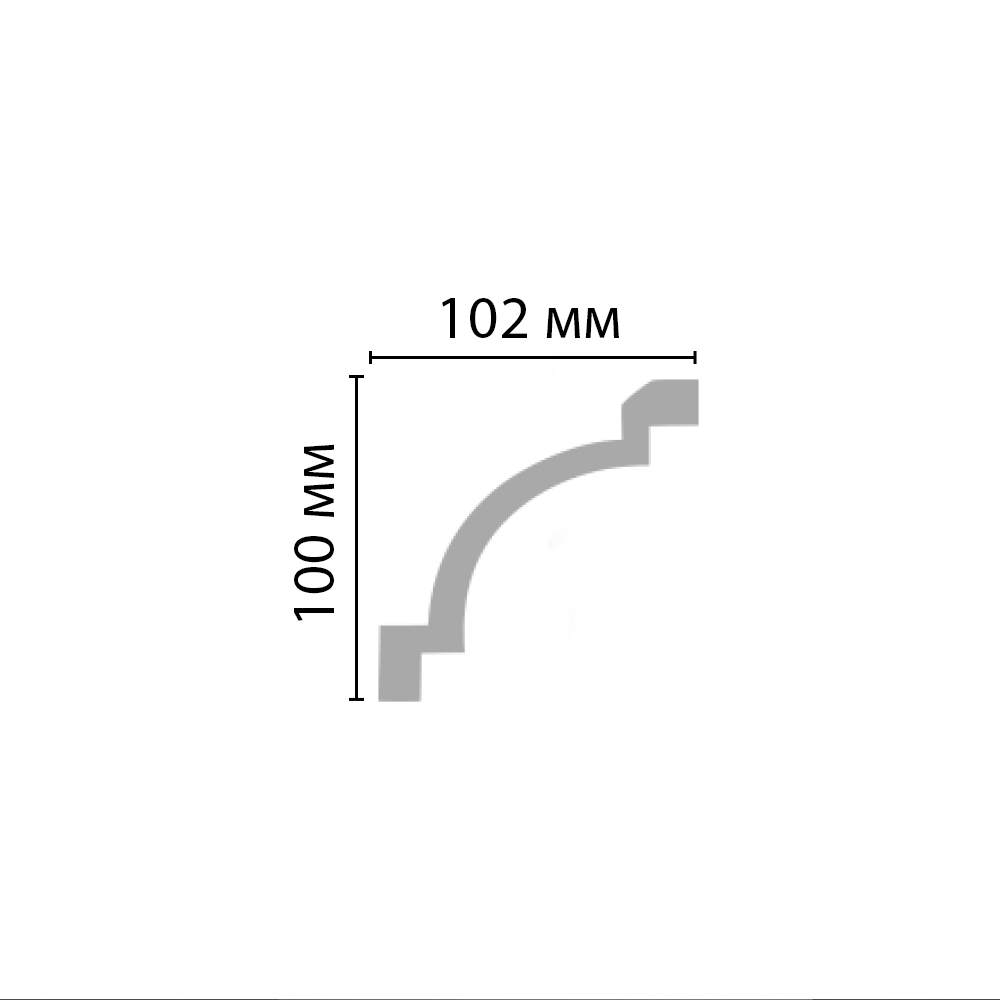 Плинтус потолочный  96013/26
