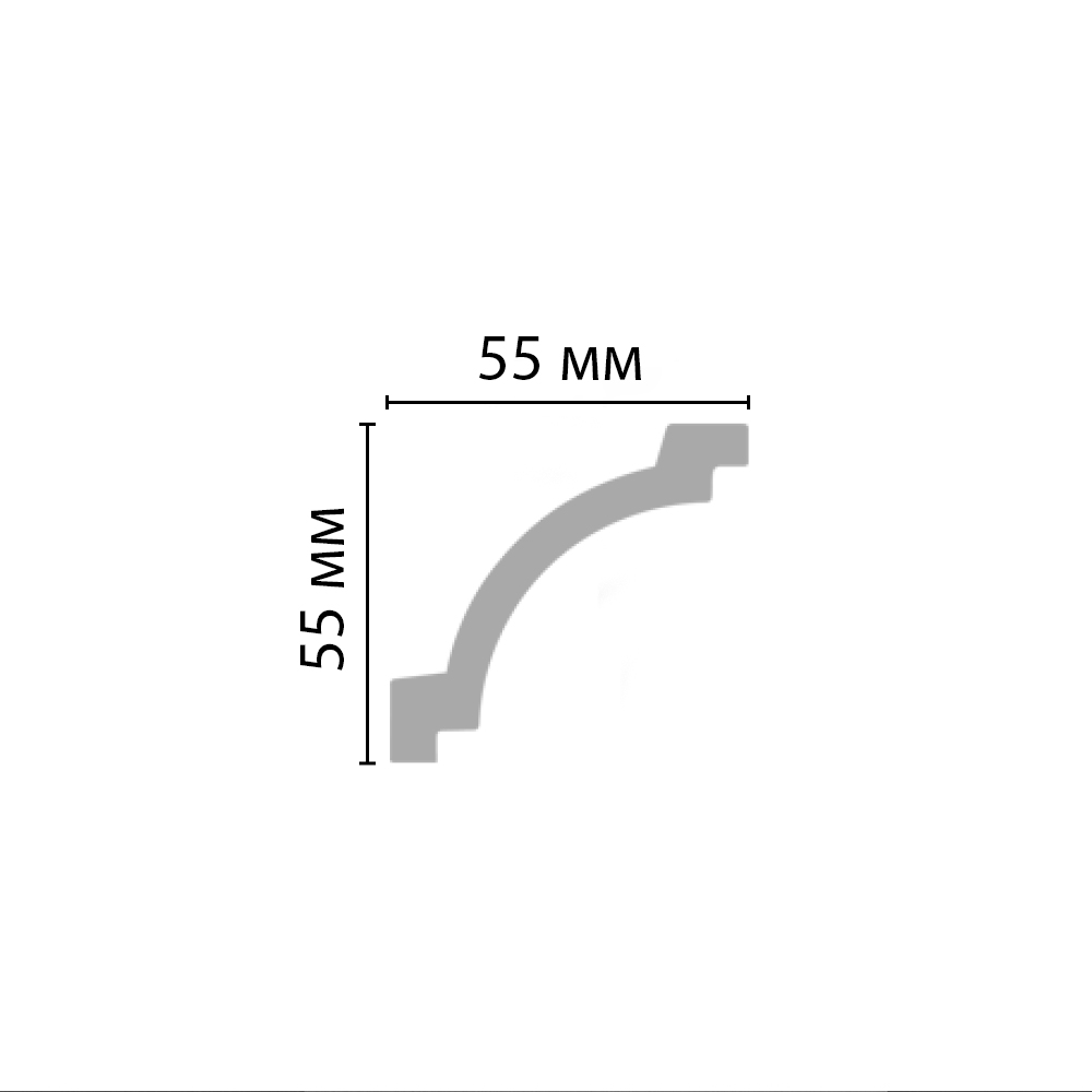 Плинтус потолочный  96516